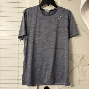 Gymshark Men’s Slate Heathered Performance Tee